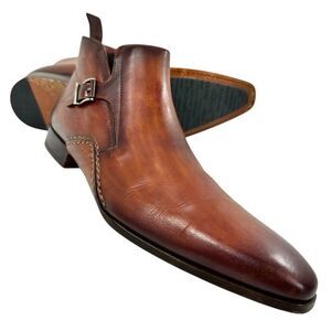 Magnanni | Shoes | Magnanni Enzo Wingtip Boot Brown Leather  display picture 3